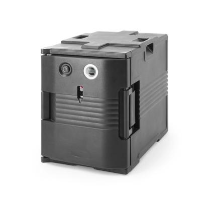 Tepelně izolovaný kontjner s funkcí ohřevu – pro catering, AmerBox, GN 1/1, 477x680x(H)620mm | 707692